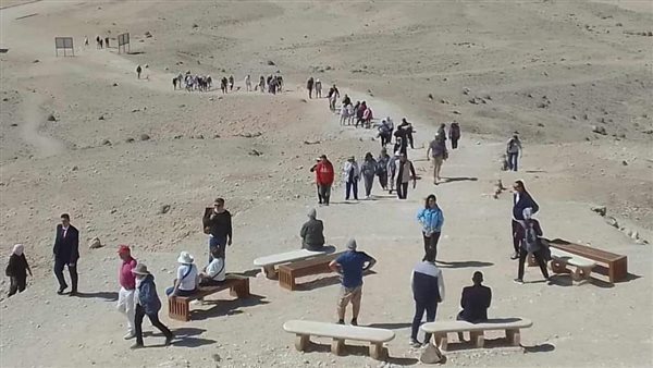 Des touristes multinationales à Bani Hassan, à Minya 4 - Le Progrès Egyptien Des touristes multinationales à Bani Hassan, à Minya 3 - Le Progrès Egyptien