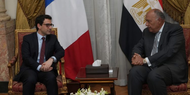 L'Egypte et la France jugent nécessaire un cessez-le-feu à Gaza 1 - Le Progrès Egyptien