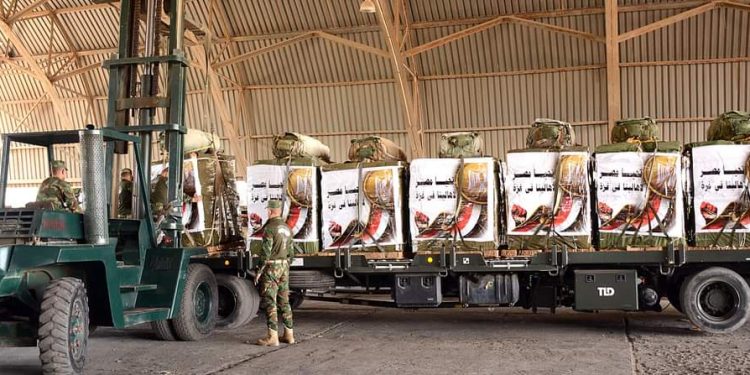 L'Egypte mène des opérations de largage sur Gaza 2 - Le Progrès Egyptien L'Egypte mène des opérations de largage sur Gaza 1 - Le Progrès Egyptien