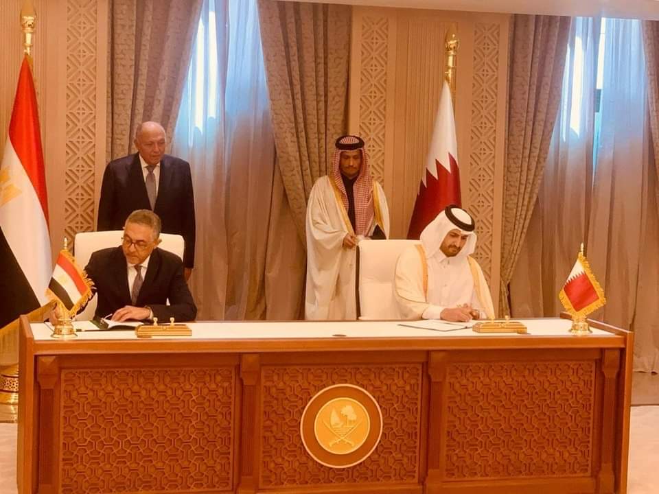 Clôture des travaux de la 5ème session du haut comité conjoint entre l'Egypte et le Qatar 10 - Le Progrès Egyptien Clôture des travaux de la 5ème session du haut comité conjoint entre l'Egypte et le Qatar 9 - Le Progrès Egyptien
