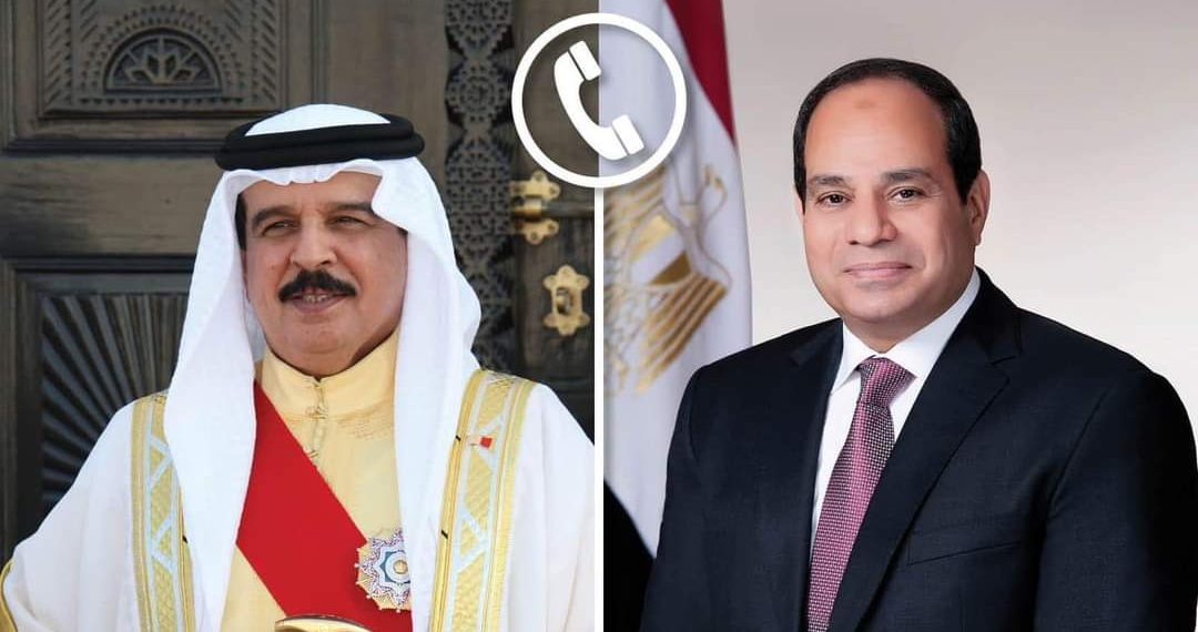 Al-Sissi adresse ses voeux au roi Hamed ben Issa Al Khalifa de Bahrein à l'occasion du mois de Ramadan 1 - Le Progrès Egyptien