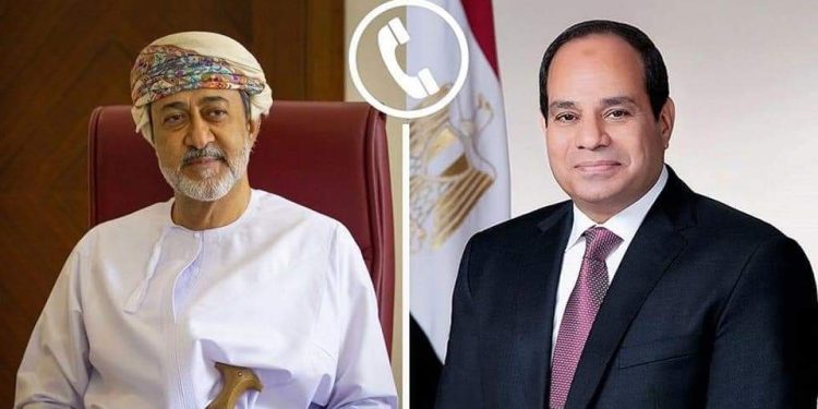 Al-Sissi présente ses voeux au sultan d'Oman à l'occasion du mois de Ramadan 1 - Le Progrès Egyptien
