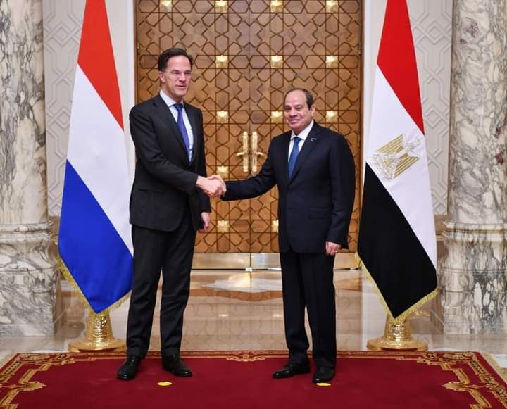 Al-Sissi reçoit le PM néerlandais 6 - Le Progrès Egyptien Al-Sissi reçoit le PM néerlandais 5 - Le Progrès Egyptien