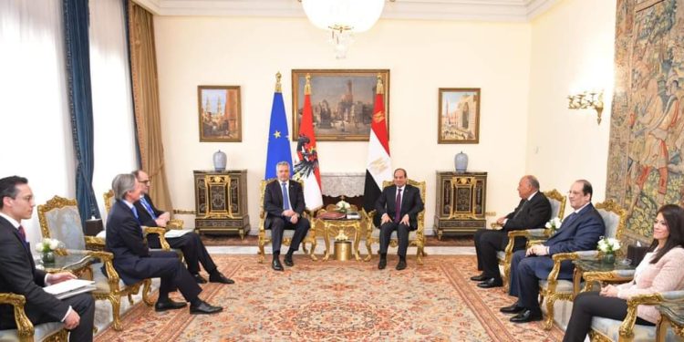 Chancelier autrichien : Le partenariat stratégique avec l'Egypte, une importante étape pour la sécurité européenne 2 - Le Progrès Egyptien Chancelier autrichien : Le partenariat stratégique avec l'Egypte, une importante étape pour la sécurité européenne 1 - Le Progrès Egyptien