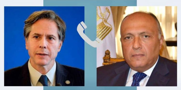 Choucri s’entretient avec Blinken 2 - Le Progrès Egyptien Choucri s’entretient avec Blinken 1 - Le Progrès Egyptien