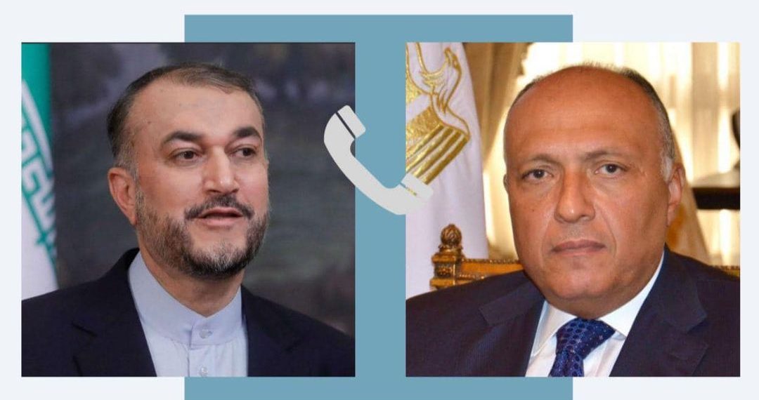 Choucri s’entretient avec son homologue iranien de la crise à Gaza 1 - Le Progrès Egyptien