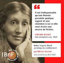 Une chambre à soi de Virginia Woolf  3 - Le Progrès Egyptien