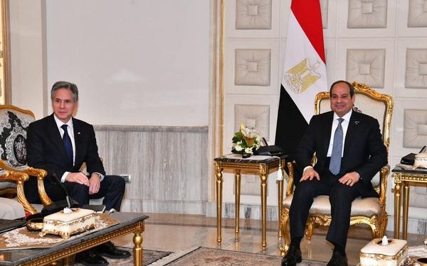 Le Président Al-Sissi reçoit le secrétaire d’Etat américain 2 - Le Progrès Egyptien Le Président Al-Sissi reçoit le secrétaire d’Etat américain 1 - Le Progrès Egyptien