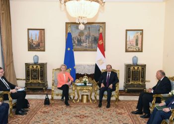 Al-Sissi reçoit Ursula von der Leyen