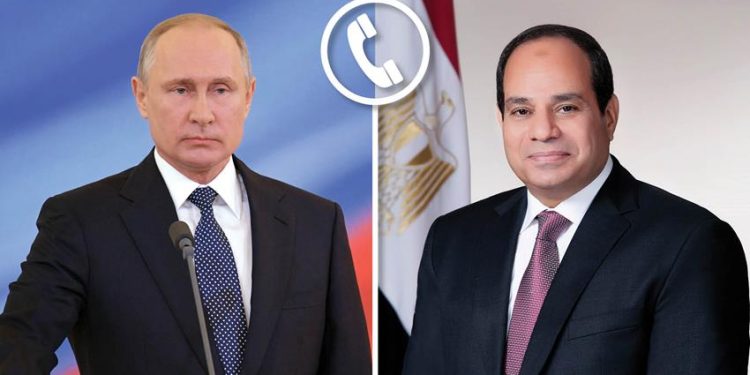 Al-Sissi félicite Poutine pour sa réélection 2 - Le Progrès Egyptien Al-Sissi félicite Poutine pour sa réélection 1 - Le Progrès Egyptien
