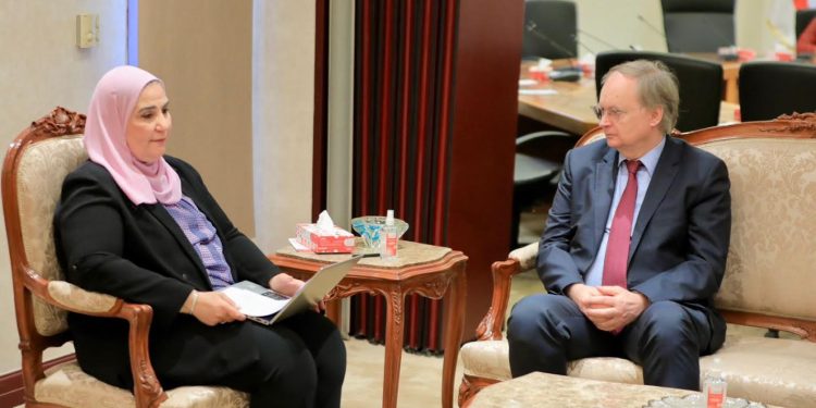 Al-Qabbaj examine avec Christian Berger la situation à Gaza 2 - Le Progrès Egyptien Al-Qabbaj examine avec Christian Berger la situation à Gaza 1 - Le Progrès Egyptien