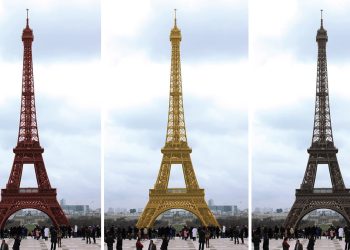 La Tour Eiffel va changer de couleur