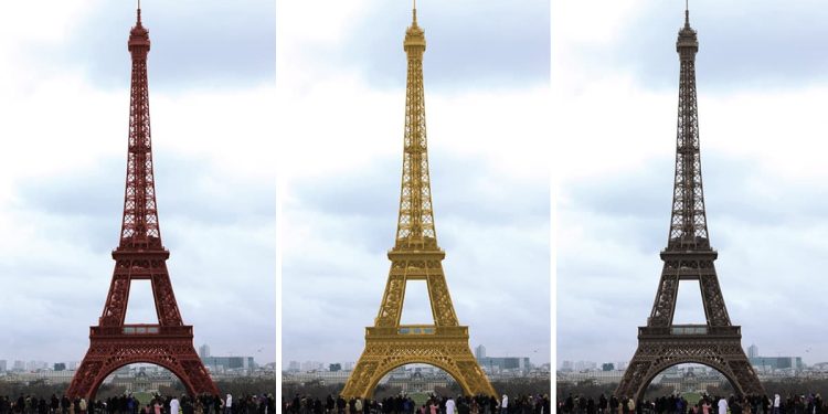 La Tour Eiffel va changer de couleur 1 - Le Progrès Egyptien