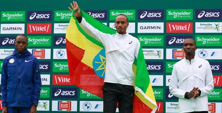 Marathon de Paris: Un doublé éthiopien pour deux surprises 1 - Le Progrès Egyptien