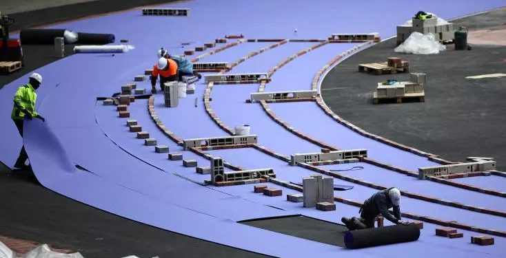 JO-2024: La piste d’athlétisme s’habille de violet 1 - Le Progrès Egyptien