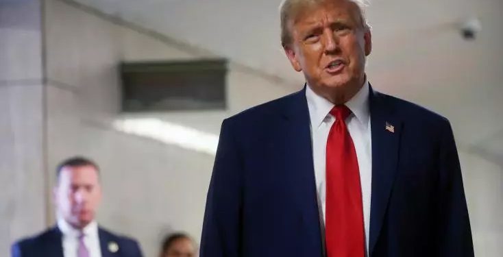 Trump face au témoignage d’un ex-patron de tabloïd à son procès 2 - Le Progrès Egyptien Trump face au témoignage d’un ex-patron de tabloïd à son procès 1 - Le Progrès Egyptien