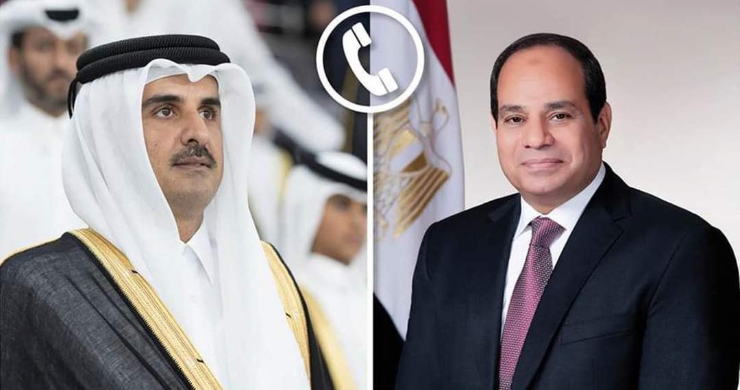 Echanges de vœux entre Al-Sissi et Tamim Al Thani 2 - Le Progrès Egyptien Echanges de vœux entre Al-Sissi et Tamim Al Thani 1 - Le Progrès Egyptien