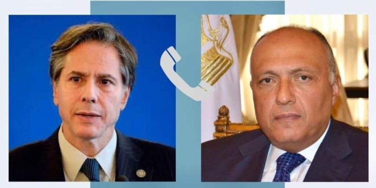 Entretien téléphonique Choucri - Blinken 1 - Le Progrès Egyptien
