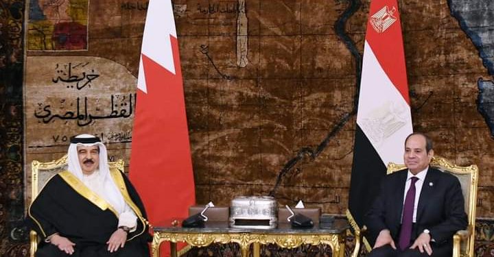 Le Président reçoit le Roi de Bahreïn 1 - Le Progrès Egyptien