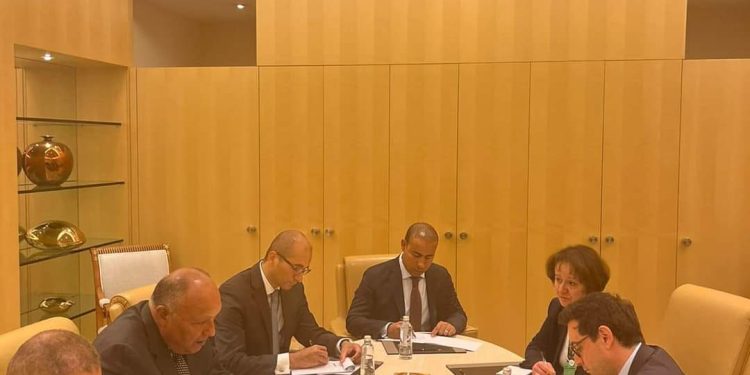 Choucri rencontre son homologue français 1 - Le Progrès Egyptien