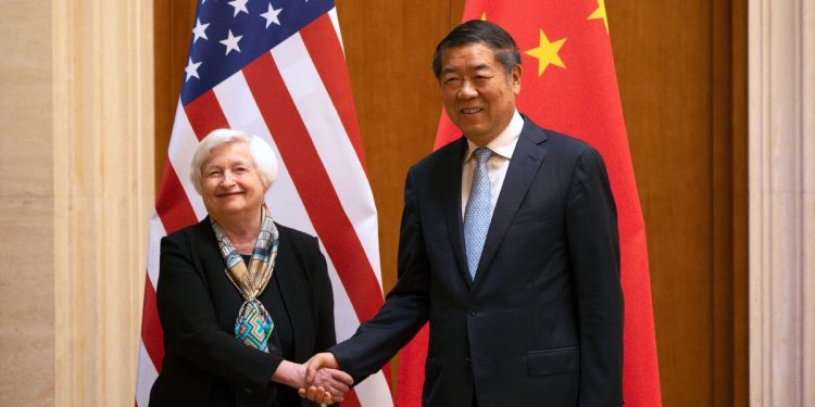 Janet Yellen en Chine pour plaider contre les pratiques “déloyales” 2 - Le Progrès Egyptien Janet Yellen en Chine pour plaider contre les pratiques “déloyales” 1 - Le Progrès Egyptien