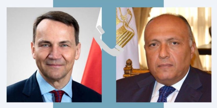 Choucri discute avec son homologue polonais de la situation régionale 2 - Le Progrès Egyptien Choucri discute avec son homologue polonais de la situation régionale 1 - Le Progrès Egyptien