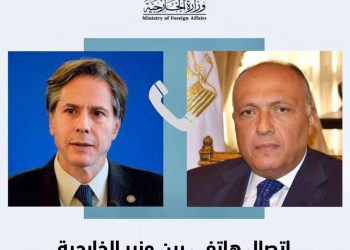 Choucri et Blinken réaffirment le rejet catégorique de toute invasion militaire dans la ville palestinienne de Rafah