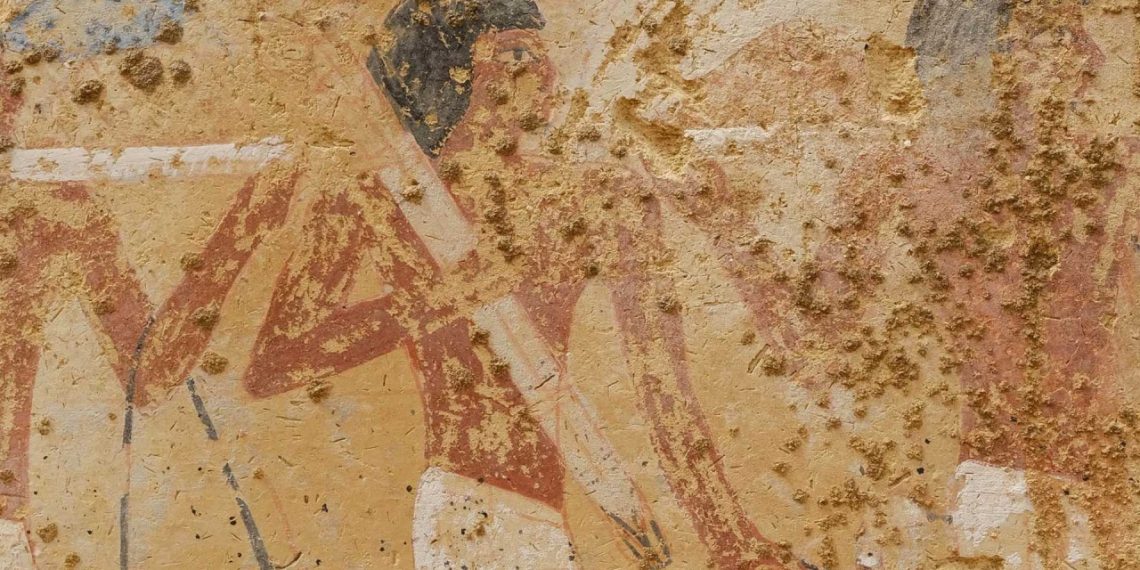 Dahchour : Découverte d’une tombe vieille de plus de 4300 ans 2 - Le Progrès Egyptien Dahchour : Découverte d’une tombe vieille de plus de 4300 ans 1 - Le Progrès Egyptien