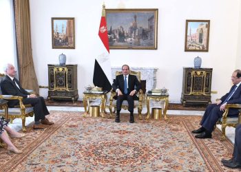 Le Président Al-Sissi reçoit le patron de la CIA