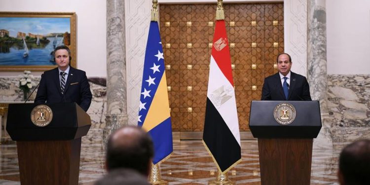 Al-Sissi reçoit le Président de la Bosnie-Herzégovine 1 - Le Progrès Egyptien