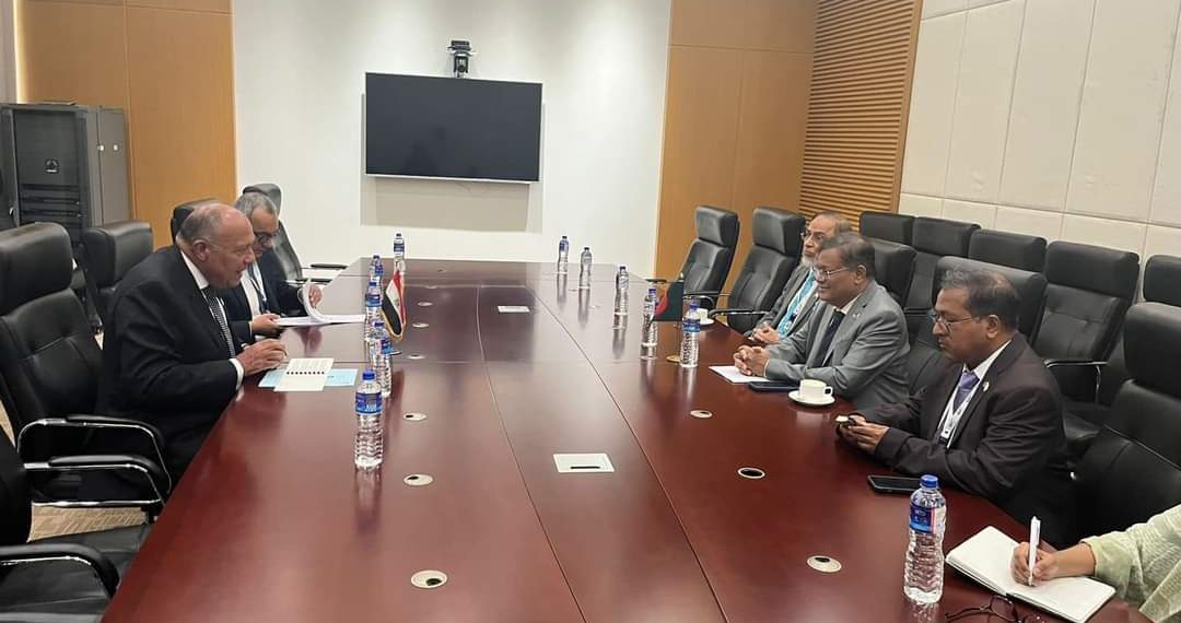 Choucri rencontre son homologue bangladais 1 - Le Progrès Egyptien