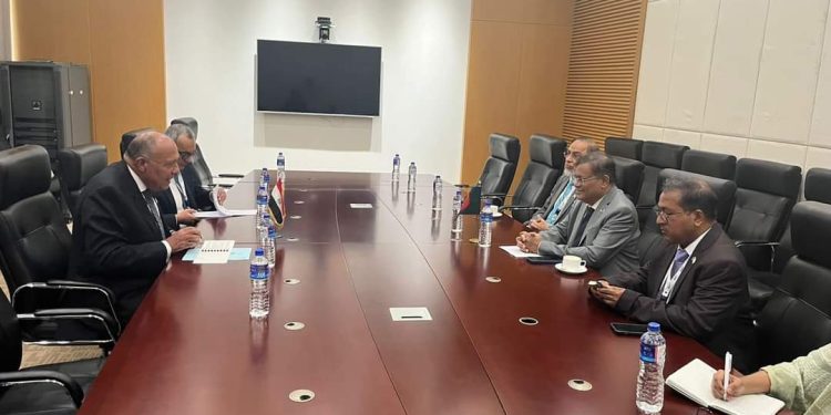 Choucri rencontre son homologue bangladais 2 - Le Progrès Egyptien Choucri rencontre son homologue bangladais 1 - Le Progrès Egyptien