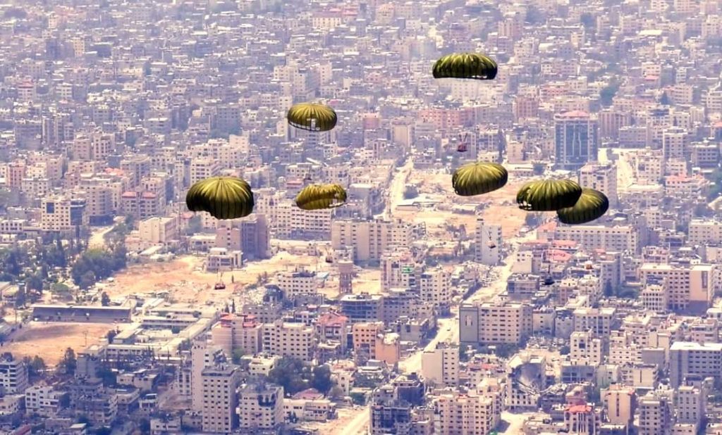 L'Egypte effectue des largages d'aide sur Gaza 6 - Le Progrès Egyptien L'Egypte effectue des largages d'aide sur Gaza 5 - Le Progrès Egyptien