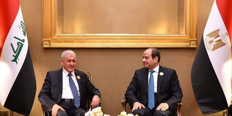 Le Président rencontre son homologue irakien 2 - Le Progrès Egyptien Le Président rencontre son homologue irakien 1 - Le Progrès Egyptien