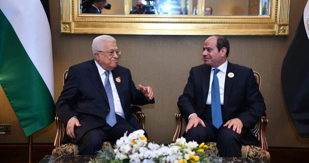 Al-Sissi et Abbas soulignent le rejet du déplacement des Palestiniens  1 - Le Progrès Egyptien