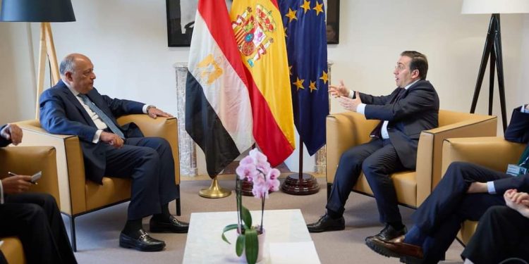 L'Egypte et l'Espagne confirment leur soutien à l'Etat palestinien  2 - Le Progrès Egyptien L'Egypte et l'Espagne confirment leur soutien à l'Etat palestinien  1 - Le Progrès Egyptien