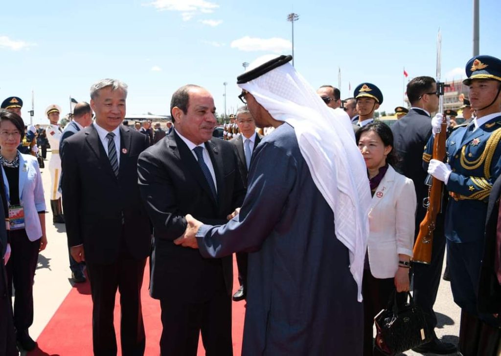 Rencontre amicale entre le Président et son homologue émirati en Chine 4 - Le Progrès Egyptien Rencontre amicale entre le Président et son homologue émirati en Chine 3 - Le Progrès Egyptien