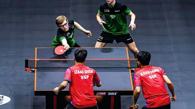 Félix Lebrun et les Bleus ont testé la table des JO 2024 1 - Le Progrès Egyptien