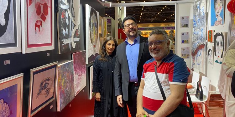 Les artistes exposent leurs visions au Salon du Livre d’Abou Dhabi 1 - Le Progrès Egyptien