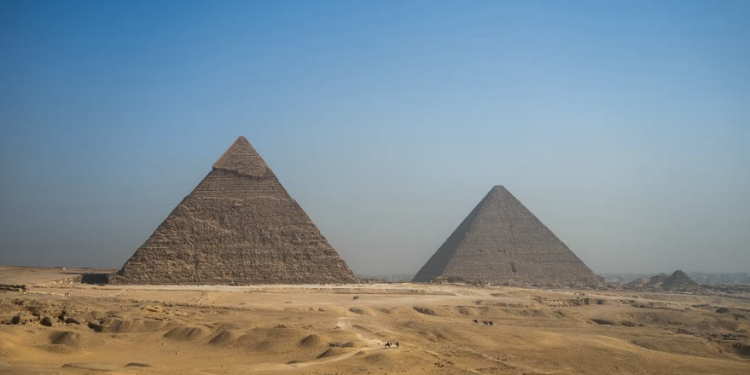 Les Pyramides d'Egypte longent un ancien bras du Nil aujourd'hui disparu 2 - Le Progrès Egyptien Les Pyramides d'Egypte longent un ancien bras du Nil aujourd'hui disparu 1 - Le Progrès Egyptien