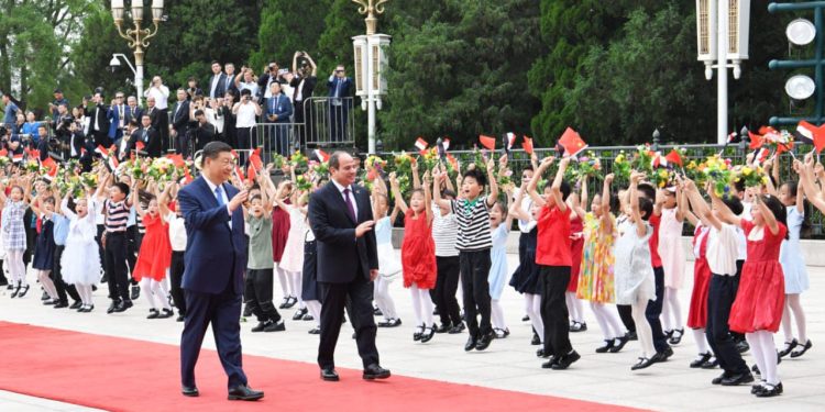 Al-Sissi s’entretient avec le président du Comité permanent de l'Assemblée populaire nationale de la Chine 1 - Le Progrès Egyptien