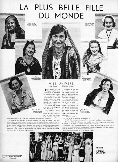 Charlotte Wassef, la plus belle fille du monde en 1935 6 - Le Progrès Egyptien Charlotte Wassef, la plus belle fille du monde en 1935 5 - Le Progrès Egyptien