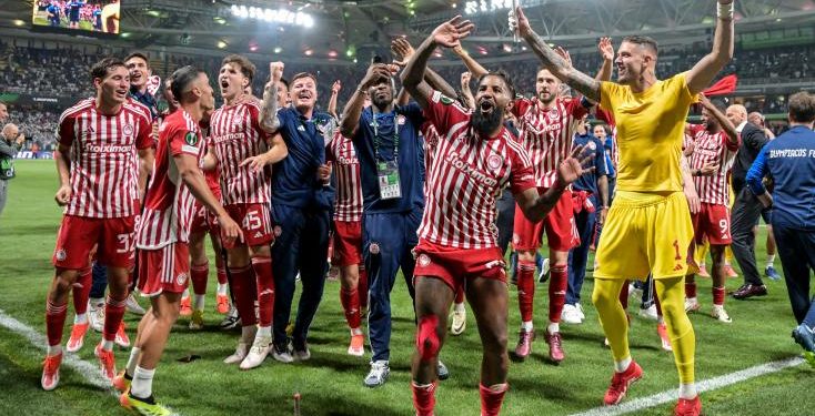 Foot : L’Olympiakos remporte la Ligue Europa Conférence 2 - Le Progrès Egyptien Foot : L’Olympiakos remporte la Ligue Europa Conférence 1 - Le Progrès Egyptien