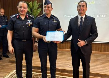 Remise de diplômes “DELF” aux officiers des Forces de l’Air