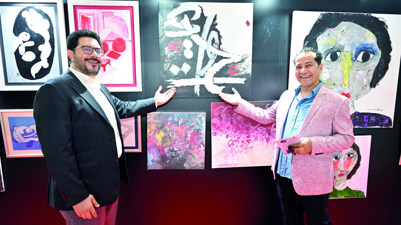 Les artistes exposent leurs visions au Salon du Livre d’Abou Dhabi 18 - Le Progrès Egyptien Les artistes exposent leurs visions au Salon du Livre d’Abou Dhabi 17 - Le Progrès Egyptien
