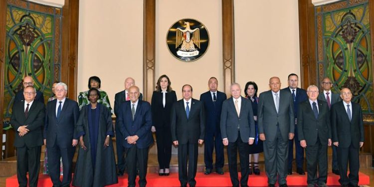 Al-Sissi reçoit le conseil des secrétaires de Bibliotheca Alexandrina 1 - Le Progrès Egyptien