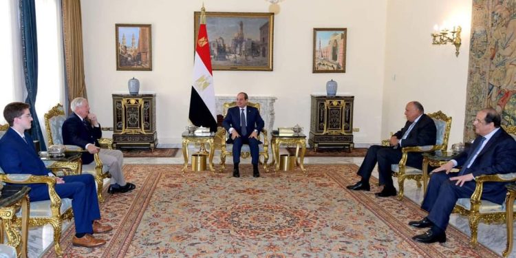 Le Président reçoit le sénateur Lindsey Graham 2 - Le Progrès Egyptien Le Président reçoit le sénateur Lindsey Graham 1 - Le Progrès Egyptien