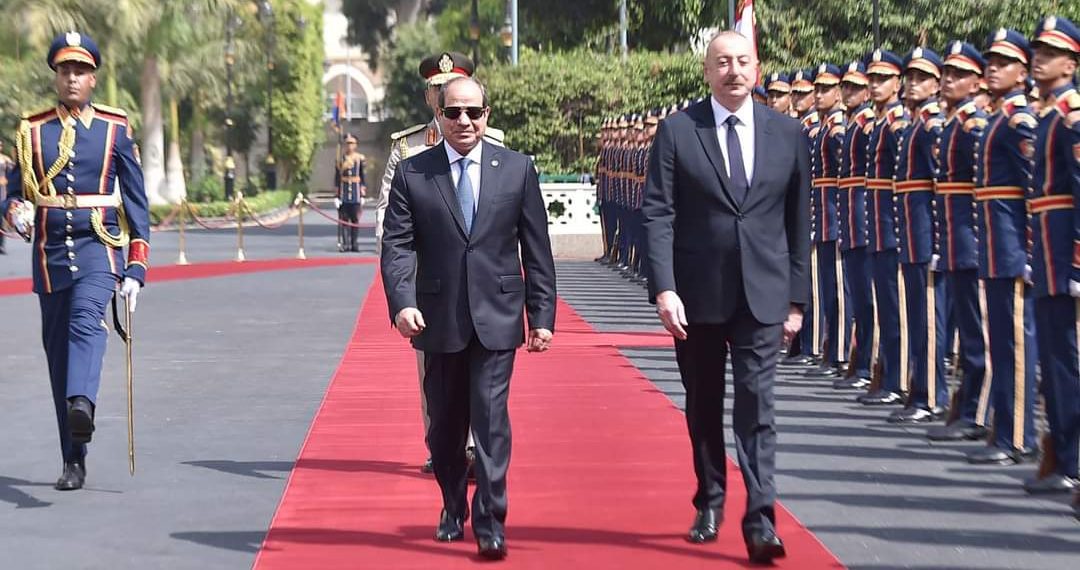 Le Président reçoit son homologue azéri 1 - Le Progrès Egyptien