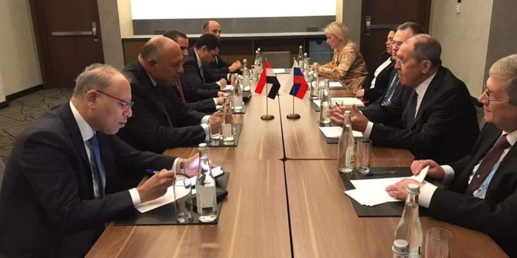 Choucri s'entretient avec Lavrov sur moult dossiers 2 - Le Progrès Egyptien Choucri s'entretient avec Lavrov sur moult dossiers 1 - Le Progrès Egyptien