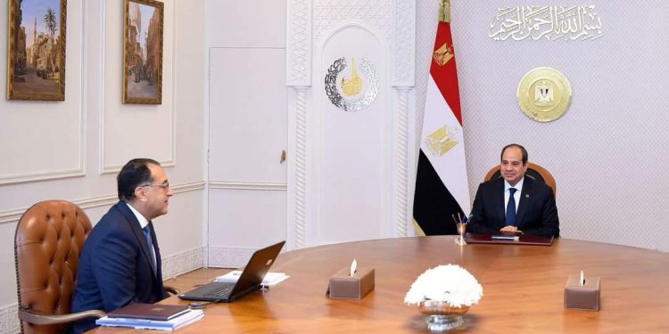 Le Président s'entretient avec le Premier ministre 1 - Le Progrès Egyptien